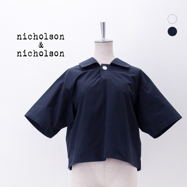 nicholson&nicholson ニコルソン&ニコルソン レディース プルオーバーブラウス［TWIN-W］【2026SS】