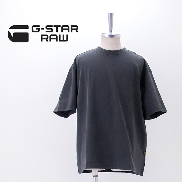 G-STAR RAW ジースターロゥ メンズ バックグラフィック ルーズTシャツ［D28605-E401］【2026SS】