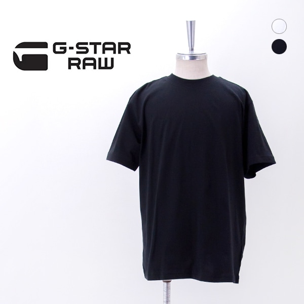 G-STAR RAW ジースターロゥ メンズ レイヤード バックグラフィックTシャツ［D28567-D975］【2026SS】