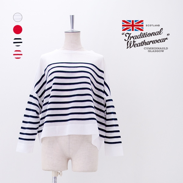【SALE 20%OFF】Traditional Weatherwear トラディショナルウェザーウェア レディース リン ニット シアー［L261THKPO0359SE］【2026SS】【返品交換不可】