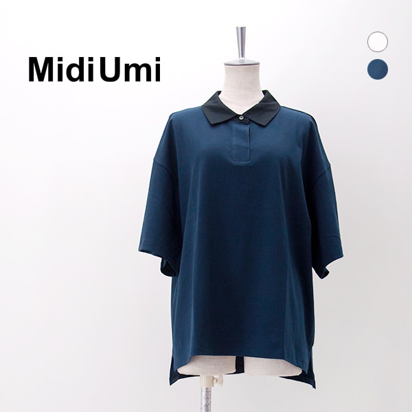 Midi Umi ミディウミ レディース ワイドポロシャツプルオーバー［2-710203］【2026SS】