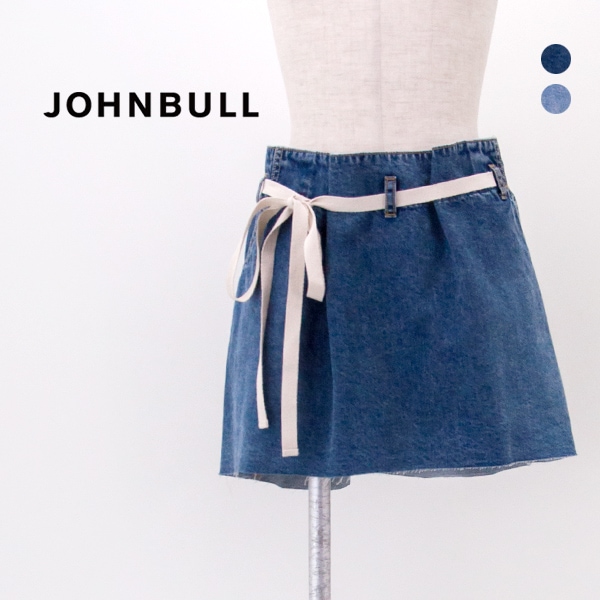 【SALE 40%OFF】Johnbull ジョンブル レディース デニムレイヤーラップスカート［JL261K02］【2026SS】【返品交換不可】