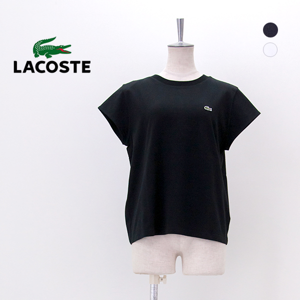 LACOSTE ラコステ レディース キャップスリーブTシャツ［TF024J-99］【2026SS】