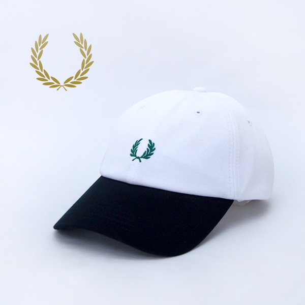FRED PERRY フレッドペリー ブロックド ピケ クラシックキャップ［HW2303］【2026SS】