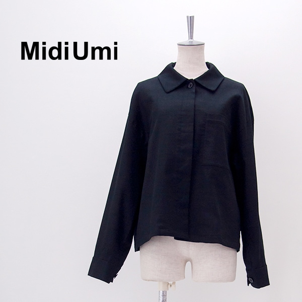 【SALE 40%OFF】Midi Umi ミディウミ レディース ショートシャツジャケット［1-770115］【2026SS】【返品交換不可】