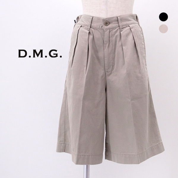 DMG ドミンゴ レディース トラウザーショートパンツ［15-0407T］【2026SS】