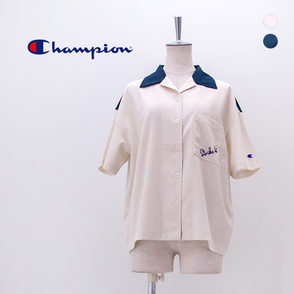 Champion チャンピオン レディース ボウリングシャツ［CW-D310］【2026SS】