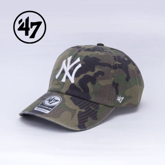 47 CLEAN UP フォーティーセブン クリーンナップ ニューヨーク・ヤンキース MLB CAMO［14920552］【2026SS】