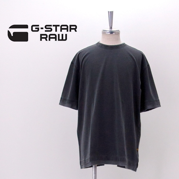 G-STAR RAW ジースターロゥ メンズ ウォッシュドディストレスト リラックスTシャツ［D28896-E401］【2026SS】
