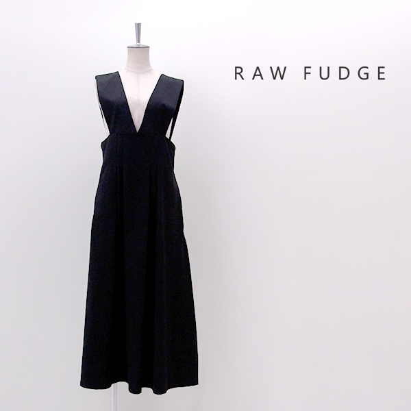 RAW FUDGE ローファッジ レディース フロントタックサロペットスカート［7667390］【2026SS】