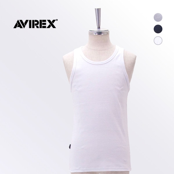 AVIREX アヴィレックス メンズ リブタンクトップ［6143507］【2026SS】