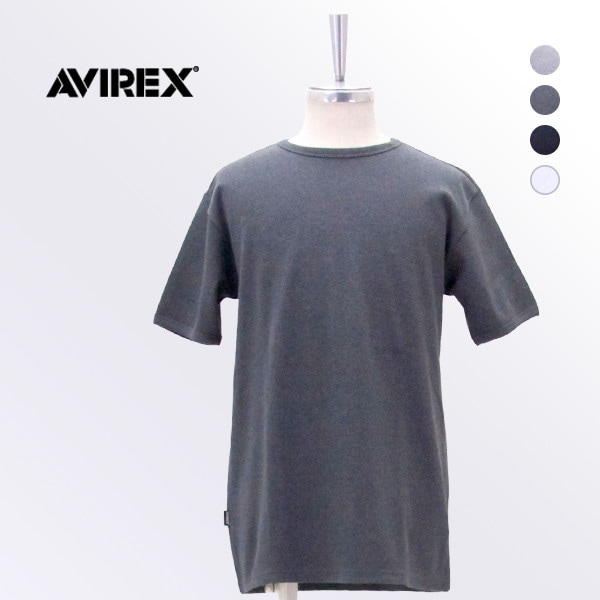 AVIREX アヴィレックス メンズ クルーネックTシャツ［6143502］【2026SS】