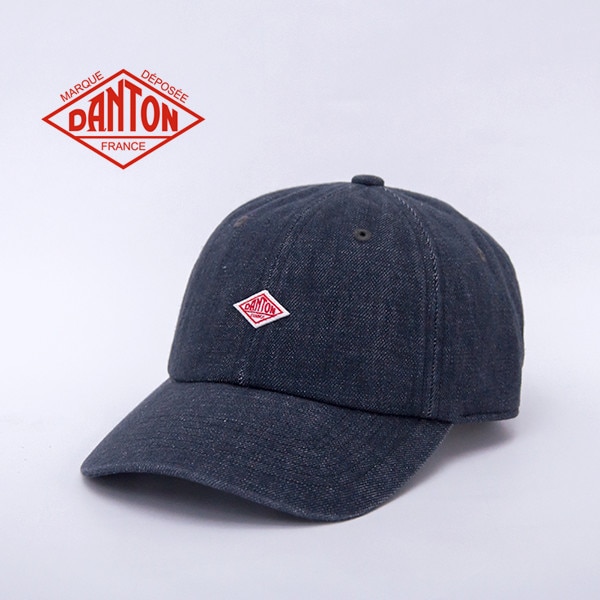 DANTON ダントン カラーデニム 6パネルキャップ［DT-H0227DVT］【2026FW】