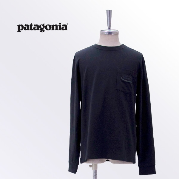 patagonia パタゴニア メンズ ロングスリーブ ミッドウェイト 95 オーバルロゴ ポケットTシャツ［37898］【2026FW】
