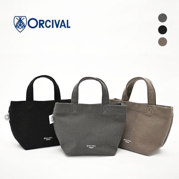 ORCIVAL オーシバル PVCコットン 2WAYトートバッグ［OR-H0401HBT］【2026FW】