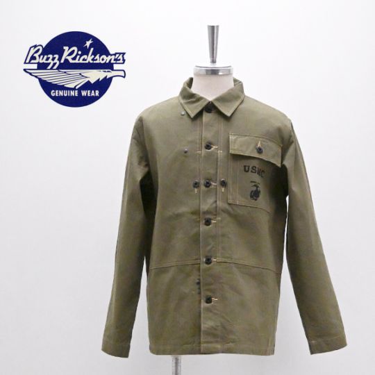 BUZZ RICKSON'S バズリクソンズ メンズ ヘリンボーン ユーティリティジャケット［BR15123］【2026FW】