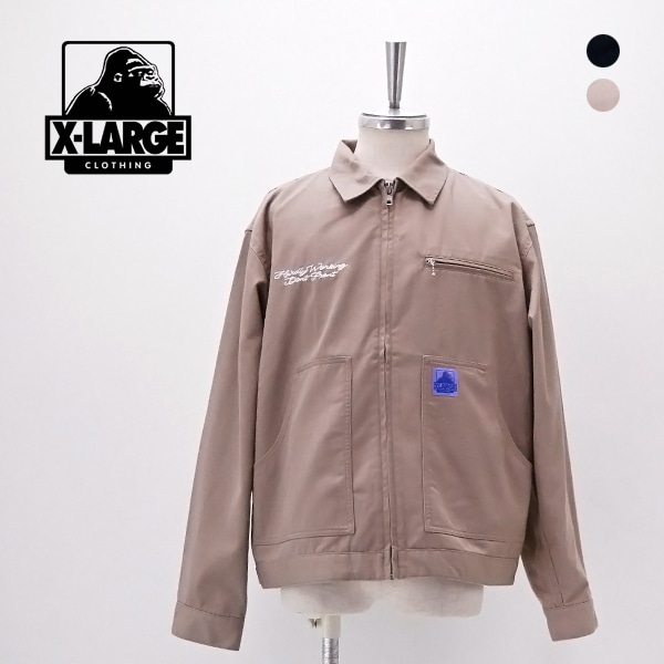 XLARGE エクストララージ メンズ ツイル ワークジャケット［101263021001］【2026FW】