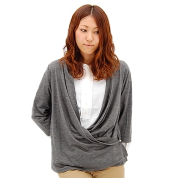 【OUTLET】style + confort スティールエコンフォール レディース ウォッシャブルウールカシュクール［202-84104］ 【FW】【返品交換不可】