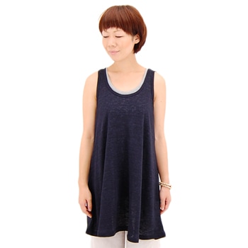 【OUTLET】style + confort スティールエコンフォール レディース ノースリーブAラインチュニック［301-83908］【SS】【返品交換不可】