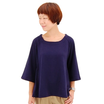 【OUTLET】Harriss ハリス レディース リボン付裏毛ワイドプルオーバー［FK13202200］ 【FW】【返品交換不可】