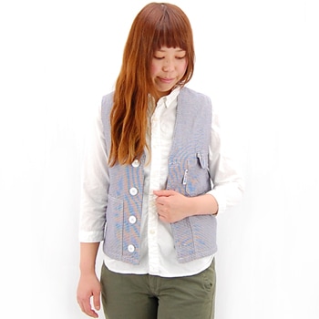 【OUTLET】CHEVRE シェーブル レディース ベスト[9021CH]【SS】【返品交換不可】