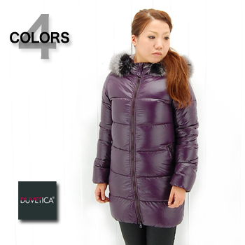 【SALE 40%OFF】DUVETICA デュベティカ レディース KAPPA DFG Grey Fur-Fox ロングダウンジャケット【FW】【返品交換不可】