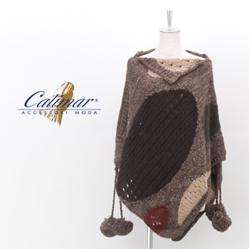 【OUTLET】CALIMAR カリマール レディース ニットポンチョ［W12.162］【FW】【返品交換不可】