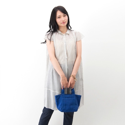 【OUTLET】fairnark フェアナーク レディース ストライプワンピース［O-0987］【SS】【返品交換不可】