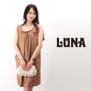 【OUTLET】LUNA ルナ レディース MIUMIUツイルタックワンピース［F-5160］【BASIC】|スカート|LADYS & KIDS