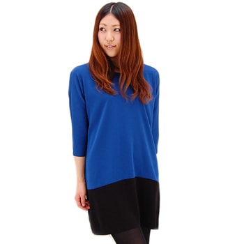 【OUTLET】dolly-sean ドリーシーン レディース バイカラーワンピース[M-8681]【SS】【返品交換不可】