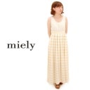 【OUTLET】miely ミエリー レディース ボーダーマキシワンピース［ME32-204JTC］【SS】【返品交換不可】|LADIES＆KIDS|OUTLET