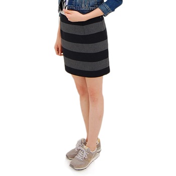 【OUTLET】dolly sean ドリーシーン レディース ボーダーミニスカート ［M-8778］ 【FW】【返品交換不可】
