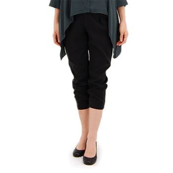 【OUTLET】CEIRATE セラッテ レディース テンセルシャンブレークロップドパンツ［Q-0328］【BASIC】【返品交換不可】