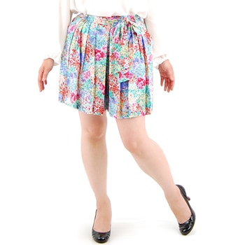 【OUTLET】DONEEYU ドニーユ レディース フラワープリントショートパンツ［U-2233］【SS】【返品交換不可】