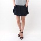 【OUTLET】DONEEYU ドニーユ レディース ドレープキュロットパンツ［U-2392］【SS】【返品交換不可】|ショートパンツ|LADYS & KIDS