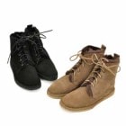 ��OUTLET��PUNTO PIGRO �ץ�ȥԥ��� ��ǥ����� SHEEPSKIN PLAIN TOE BOOTS��NPP1381�ϡ�FW�ۡ����ʸ��Բġ�