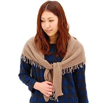 【OUTLET】RIVIERA リヴィエラ カシミアストール［1832］ 【FW】【返品交換不可】