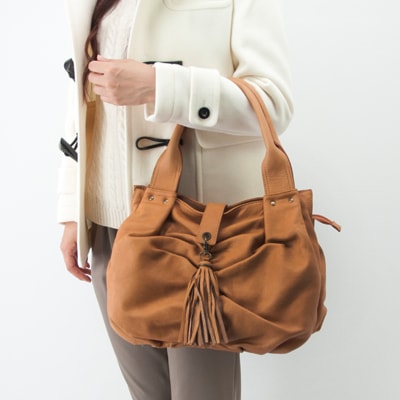 【SALE 50%OFF】IOMMI イオミ タッセル付きトートバッグ［4700］【FW】【返品交換不可】