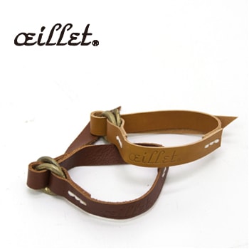 【SALE 70%OFF】Oeillet ウイエ レザーブレスレット［11606］【SS】【返品交換不可】