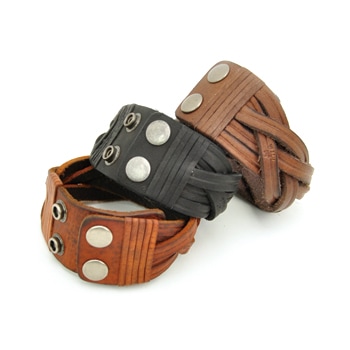 【OUTLET】WILL LEATHER GOODS ウィルレザーグッズ BOX CAR レザーブレスレット［L121405］【SS】【返品交換不可】