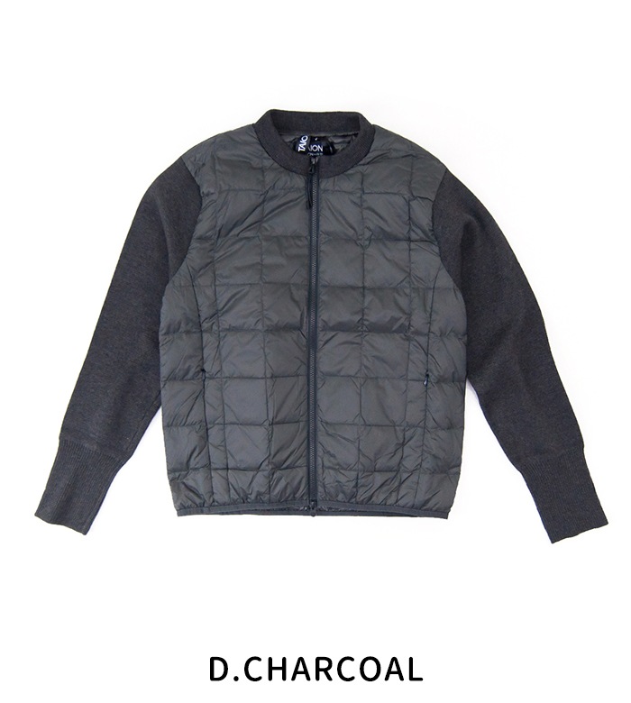 SOLDOUT】TAION タイオン メンズ ベーシック モックネックWジップ