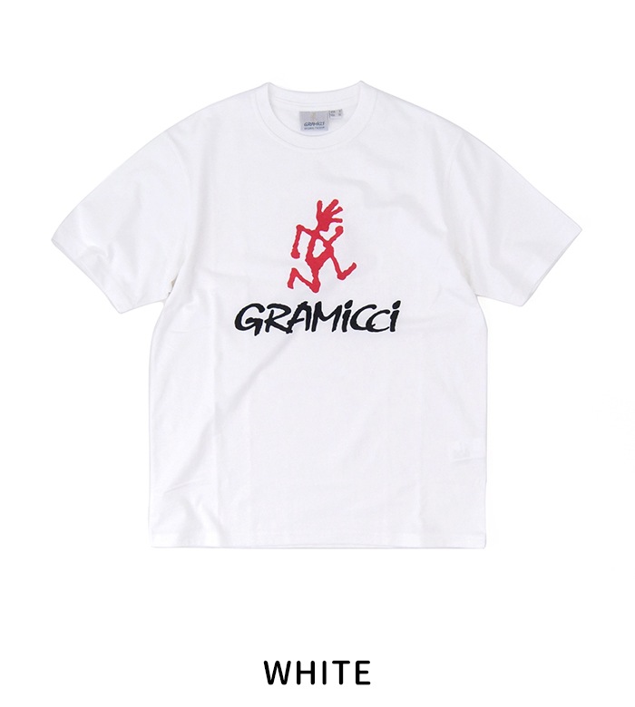 Gramicci グラミチ ユニセックス グラミチロゴTシャツ［G4SU-T097