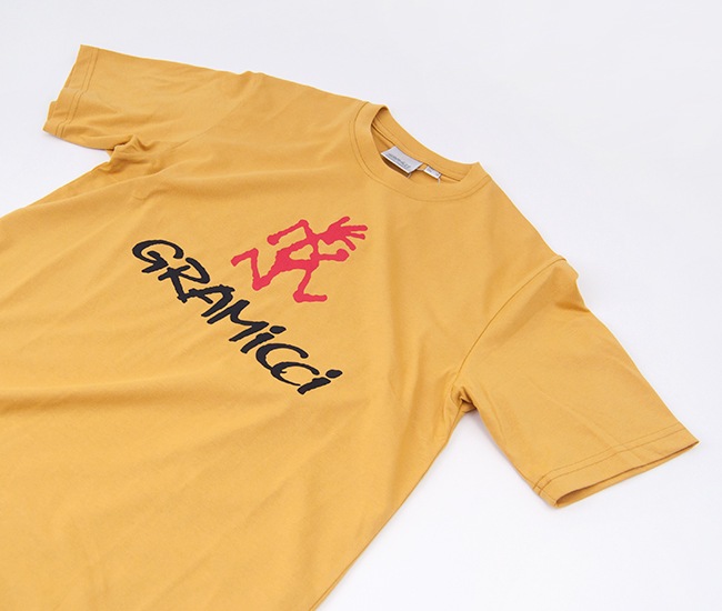 Gramicci グラミチ ユニセックス グラミチロゴTシャツ［G4SU-T097