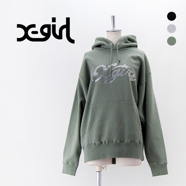 SOLDOUT】X-girl エックスガール レディース ラインストーン スター