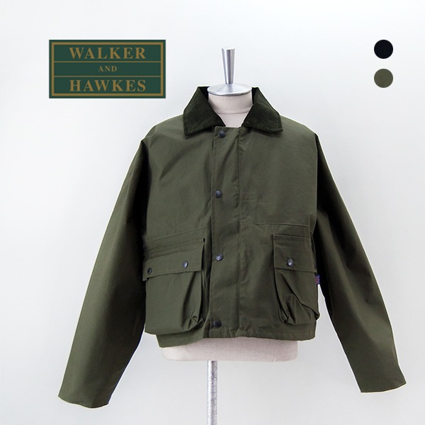 【値下げ交渉OK・未使用に近い】CINOH ハンティングジャケット　ブルゾン SOLDOUT】Walker and Hawkes ウォーカーアンドホークス メンズ