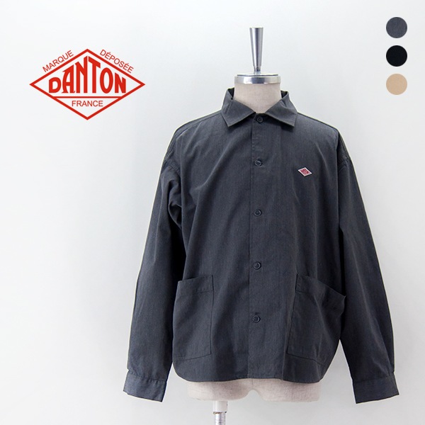 SOLDOUT】DANTON ダントン メンズ 長袖カバーオールシャツ[DT-B0307TCC