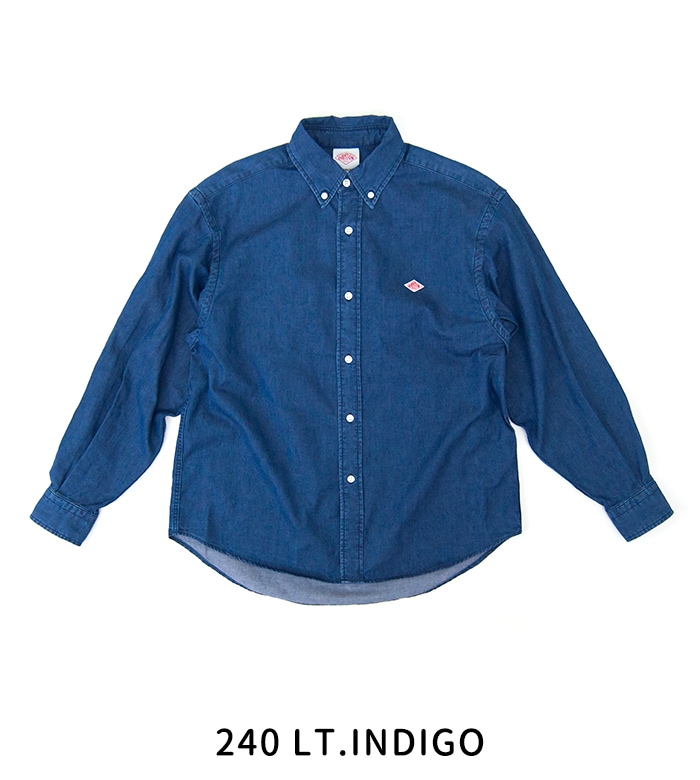 SOLDOUT】DANTON ダントン メンズ デニムダンガリー ボタンダウン
