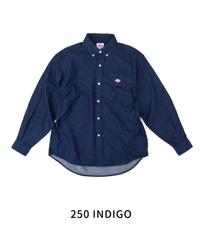 SOLDOUT】DANTON ダントン メンズ デニムダンガリー ボタンダウン