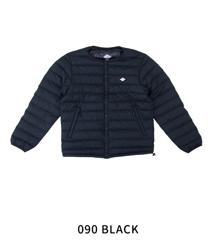 DANTON ダントン メンズ クルーネック インナーダウンジャケット［DT