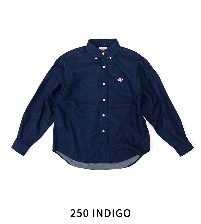 SOLDOUT】DANTON ダントン レディース デニムダンガリー ボタンダウン